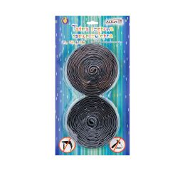 Suché zipy - lepící páska 20 mm x 20 m 2 ks černá