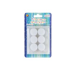 Suché zipy kolečka 2,5 cm samolepící 18 ks