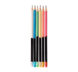 Tužka s gumou STRIGO BLACK MAGIC HB měnící barvu