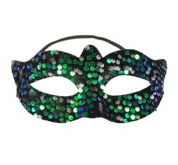 Párty škraboška s flitry