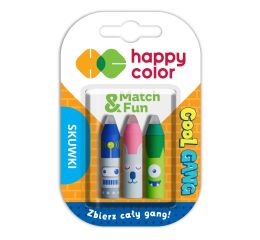 Pryž na gumovací pera Happy Color 3 ks