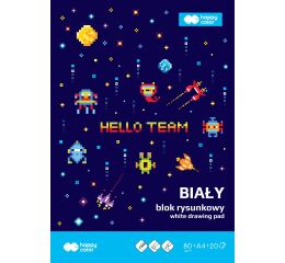 Blok na kreslení A4 PIXI 80g/m2 20 archů
