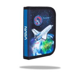 Penál 1 zip Colorino Clipper NASA - prázdný