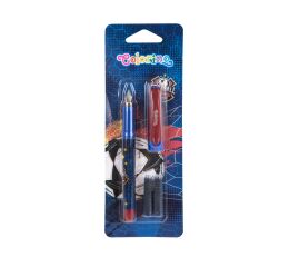 Pero na bombičky COLORINO FOOTBALL na blistru + bombičky 2 ks