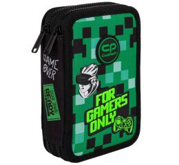 Penál 2 zipy Jumper Game Zone - vybavený