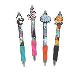 Gumovací pero Colorino ZOO s gumovým úchopem