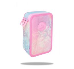 Penál 3 zipy Jumper TIE DYE - vybavený