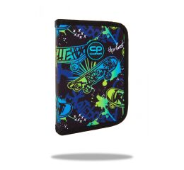 Penál 1 zip Clipper SKATE NIGHT - prázdný