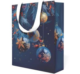 Vánoční papírová taška Anna Style TX1 821 střední