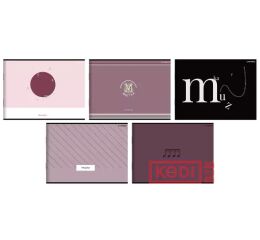 Notový sešit A5 16 listů Music Mix