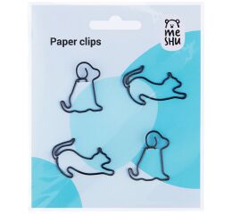 Klipy MESHU 19 mm 4 ks - Cat and dog