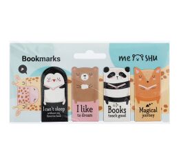 Magnetické záložky MESHU 4ks Book Lovers