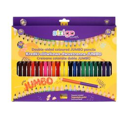 Pastelky trojhranné STRIGO JUMBO 24ks