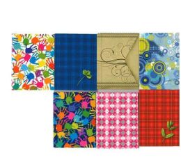 Notes KRESKA A7 čtvereček mix