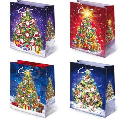 Vánoční papírová taška T-2L sestava 45