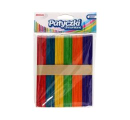 Dřívka barevná 11,5 cm 50 ks