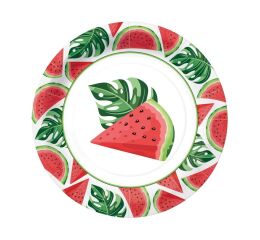 Papírový talíř malý - Watermelon