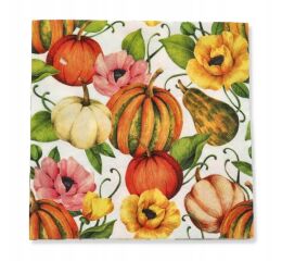Ubrousky PAW TETE L (20ks) Pumpkins and Poppies