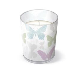 Svíčka ve skle Soft Butterflies
