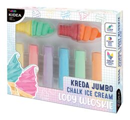 Chodníkové křídy - Zmrzlina 8 ks