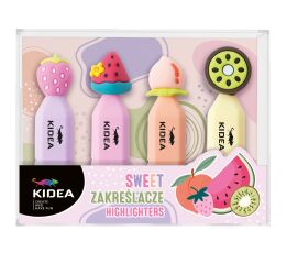 Zvýrazňovače sada 4 barev - Ovoce