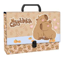 Výtvarný kufřík 33 x 25 x 10 cm KAPYBARA