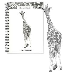 Skicovací notes B5 SP 60l čistý Žirafa