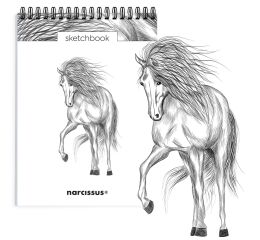 Skicovací notes A5 SP 60l čistý KŮŇ