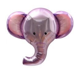Balónek fóliový Slon 67 x 58 cm
