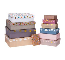 Dárkové krabice sada 10 ks 23200