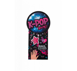 K-POP samolepka na nehty Dark