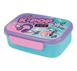 Box na svačinu s přihrádkami - K-POP Rainbow