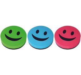 Magnetická stěrka 9 cm Smajlík