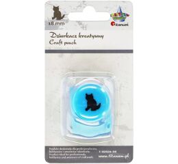 Dekorativní děrovačka Kočka 18 mm