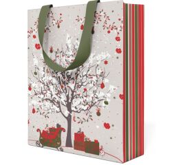 Vánoční papírová taška Anna Style TX1 189 střední