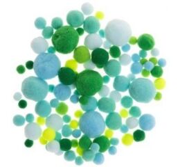 Bambule BREWIS mix velikosti 20 g - zelené