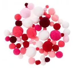 Bambule BREWIS mix velikosti 20 g - růžové