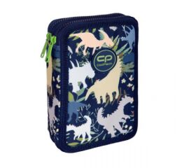 Penál 2 zipy Jumper XL Dino Park - vybavený