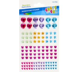 Kamínky samolepící barevný mix