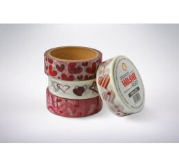 Washi lepící páska LOVE 15mm x 5m