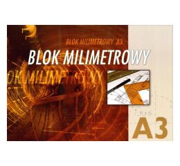 Blok milimetrový A3 20l