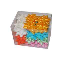 Rozeta 7,5 cm matný mix světlých letních barev