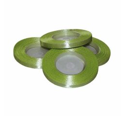 Atlasová stuha 06 mm tmavě zelená - 36