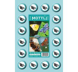 Pexeso A4 - Motýli