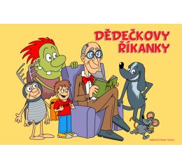 Omalovánky A5 LUX Dědečkovy říkanky