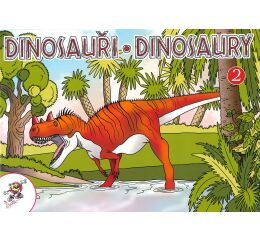 Omalovánky A5 LUX - Dinosauři 2