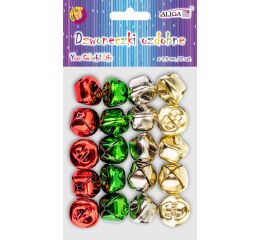 Rolničky MIX barev 1,5 cm 30 ks