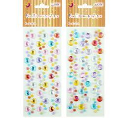 Kamínky samolepící - kytičky