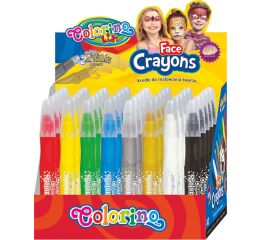 Colorino set pastelek na obličej 40ks