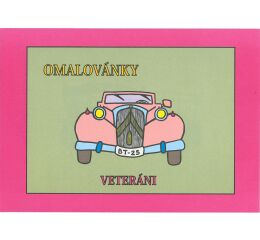 CB omalovánky A5 Veterání